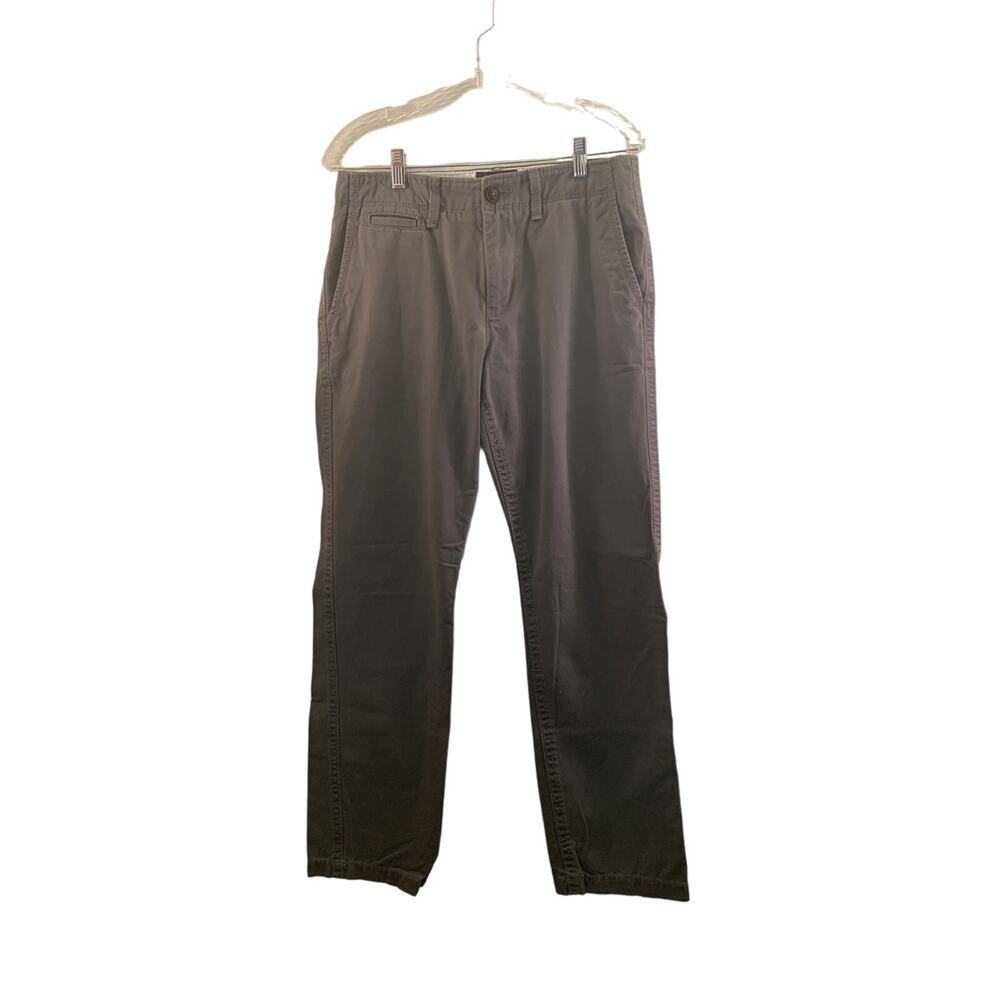 American Eagle Men’s Gray Relaxed Straight Leg Pants / Size: 30x32